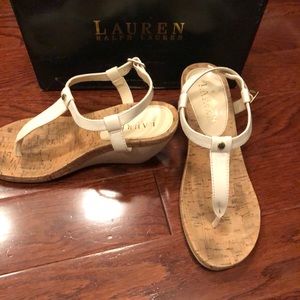 Ralph Lauren wedge sandals